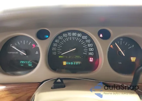 2002 Buick Lesabre Custom z USA, uszkodzony, nr VIN 1G4HP54K424109303